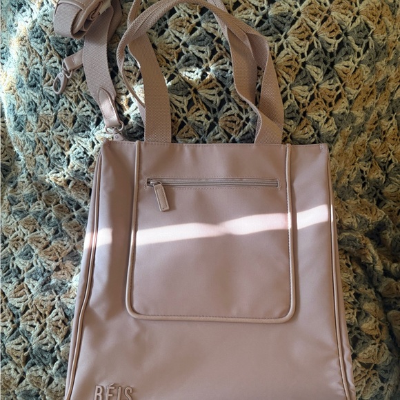 BEIS north to south Tote in atlas pink - Picture 2 of 7